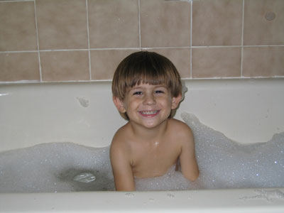 Kid in Bathtub