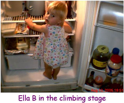 Ella is Climbing