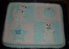 Quick And Easy Decorated Baby Shower Cake