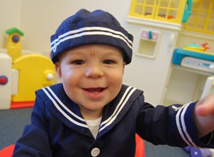 William at the Church Nursery