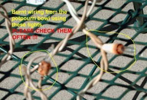 Warning About Lights in Jars