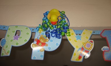 Rubber Duck Themed First Birthday