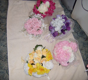 Homemade Wedding Bouquets