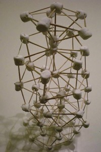 Edible Art! Grape + Toothpick Sculptures.