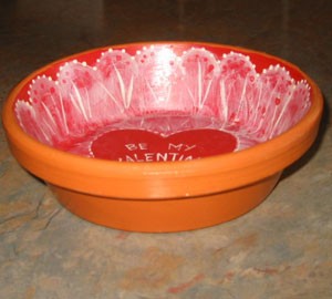 Valentine Candy Dish