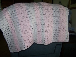 Craft Project: Crocheted Baby Afghan