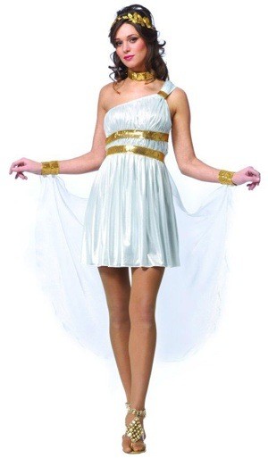 Child's Greek Goddess Halloween Costume | ThriftyFun