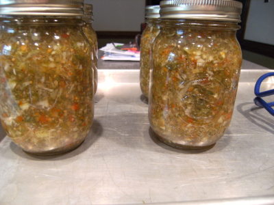 RE: Homemade Sweet Pickle Relish
