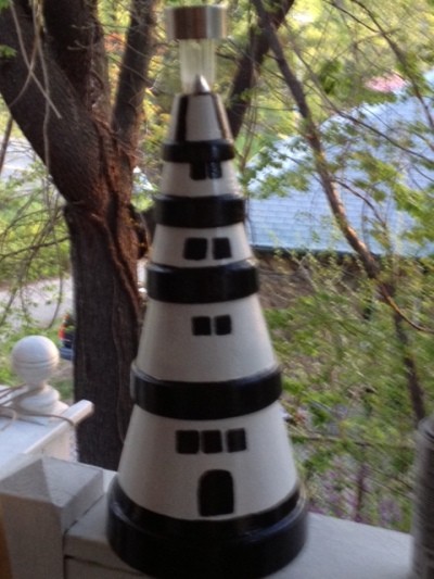 RE: Craft: Terra Cotta Lighthouse