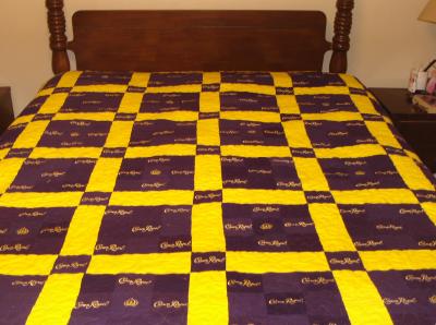 RE: Crown Royal Bag Quilt