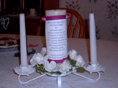 RE Wedding Reception Candle Centerpiece Ideas