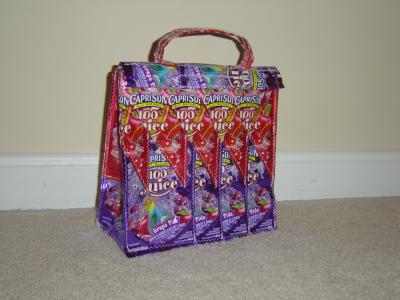 RE: Juice Pouch Lunch Bag
