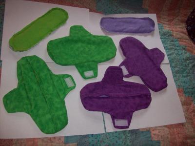 Reusable Cotton Menstrual Pads