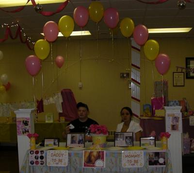 Mommy and Daddy To Be Table