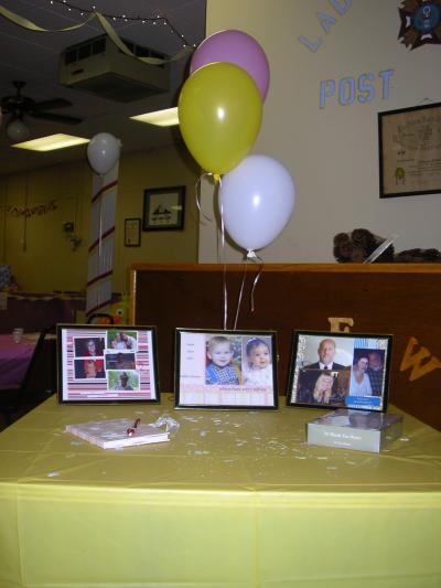 Guestbook Table