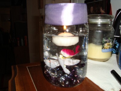 RE Floating Candle Wedding Center Pieces Report Spam or Abuse