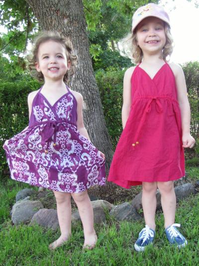 RE: Use Ladies Shirts as Girls Dresses