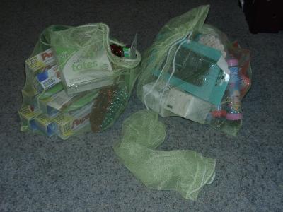 RE: Reuse Plastic Grocery Bags