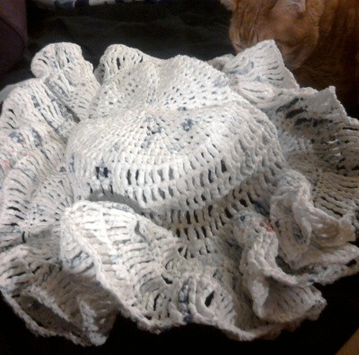 RE: Craft Project: Plarn Summer Hat