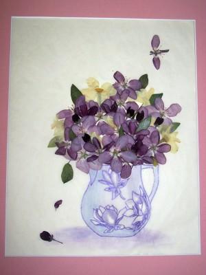 RE: Framing Pressed Wild Flowers