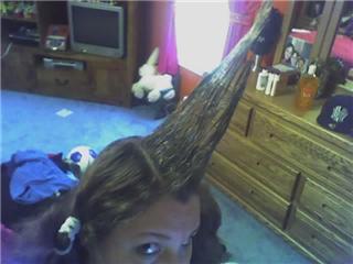 RE: Using Glue to Make a Mohawk with Spikes