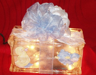 RE: Pictures of Glass Block Crafts