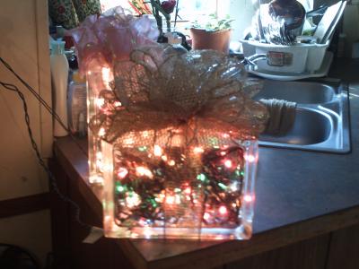 RE: Pictures of Glass Block Crafts
