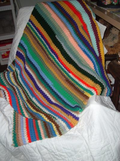 One Piece Crochet Afghan Project ThriftyFun