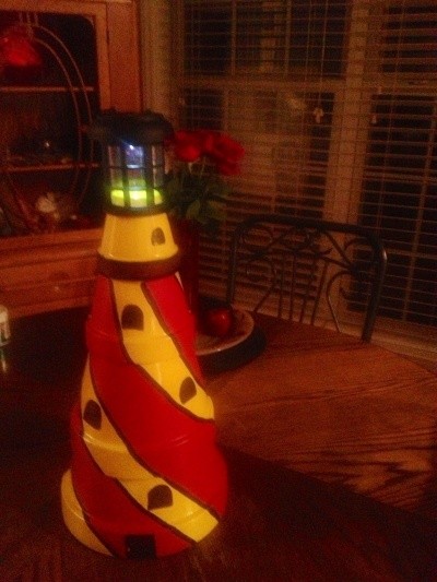 RE: Craft: Terra Cotta Lighthouse