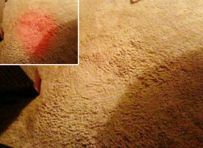 RE: Red Kool Aid on Carpet