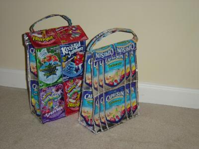 RE: Juice Pouch Lunch Bag