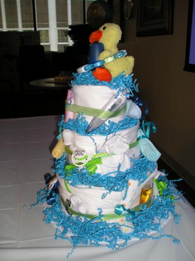 RE: Craft: How to Make a Diaper Cake
