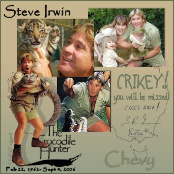 RE: Steve Irwin - Crocodile Hunter - Online Memorial