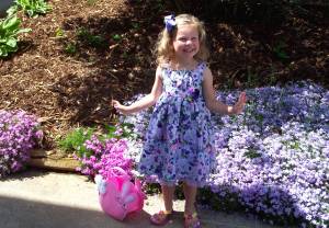 Photo of an Easter Girl 