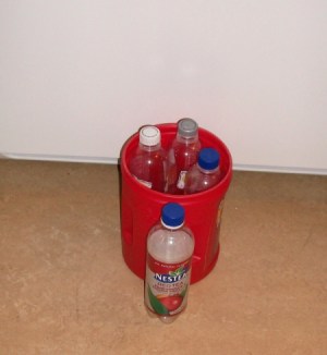 Photo of Plastic Bottle outside of Bucke