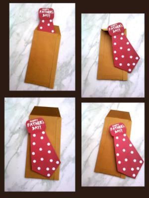 Tie Fathers Day Card