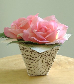 Folded Paper Flowers