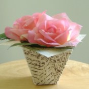 Folded Paper Flower Box Final