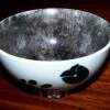 Hand painted porcelain bowl