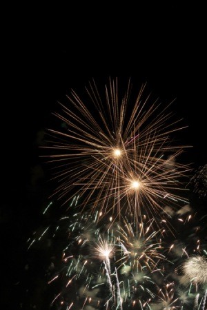 Golden Fireworks