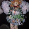 Angel made from thrift store purchases