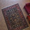 photo of an area rug from above