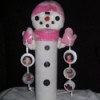 Front of Snowlady, Winter decoration