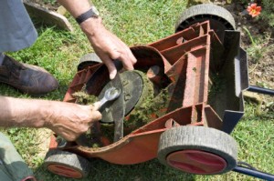 Fixing Lawn Mower