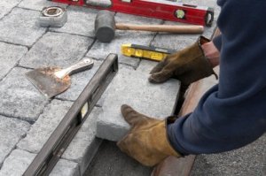 Installing Pavers, Laying Pavers