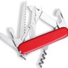 Open Swiss army knife