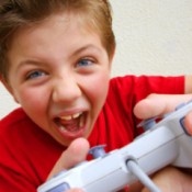 Kid Playing Video Games