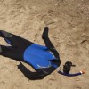 Wetsuit on Sand