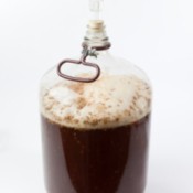 Saving Money on Homebrewing, Carboy with Homebrew