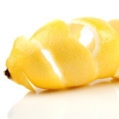 Lemon peel.